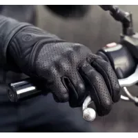 Шкіряні мото рукавички Shima Bullet man black (L)