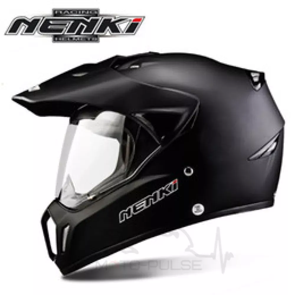 Мотошлем Dual-sport Nenki MX-310 black matt XL