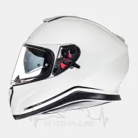 Мотошлем MT Thunder Solid White (Размер: L)
