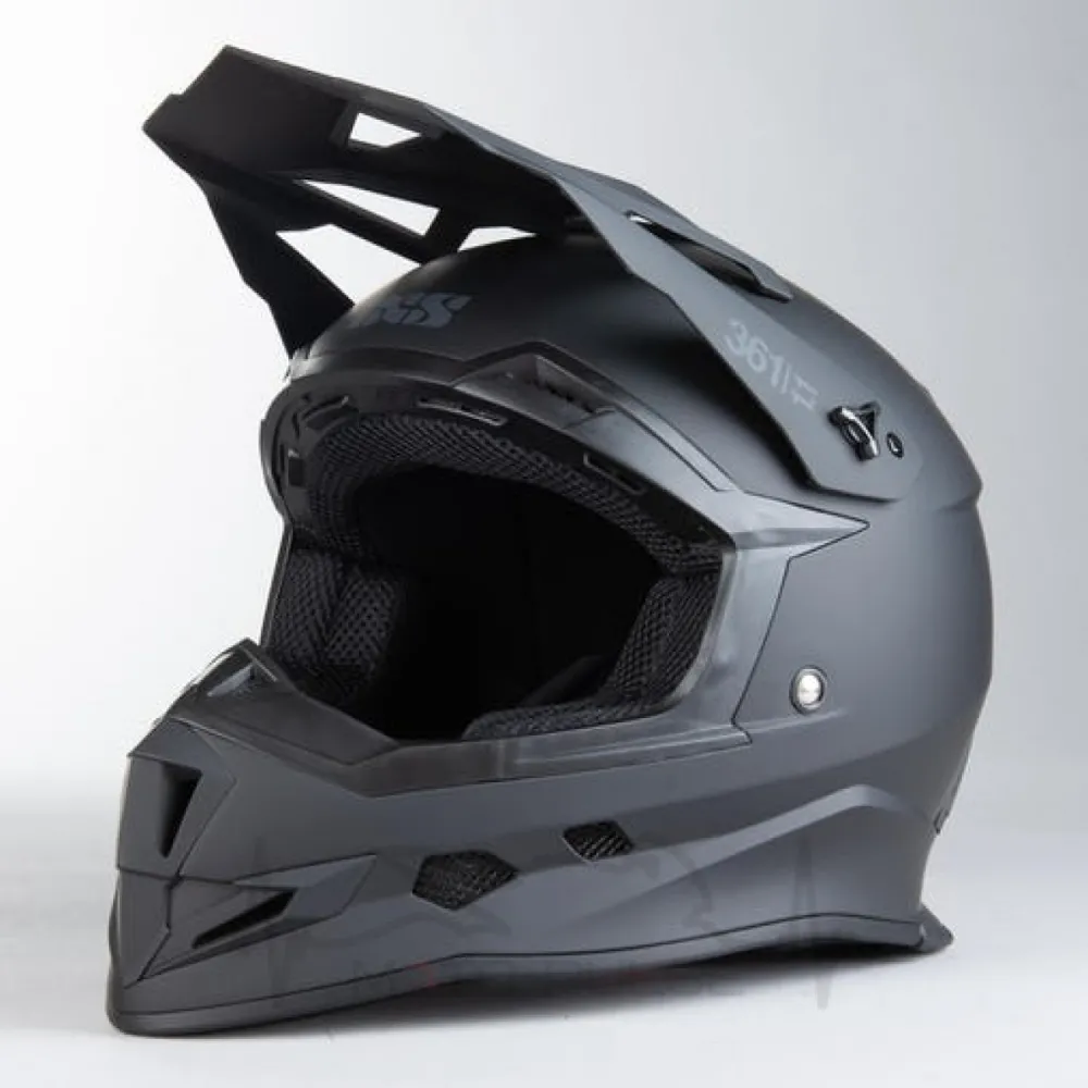 Мотошлем Кросс/Эндуро IXS HX 361 1.2 (M) Black Matt