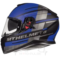 Мотошлем Интеграл MT Thunder Pitlane Blue/Grey (Размер: XXL)