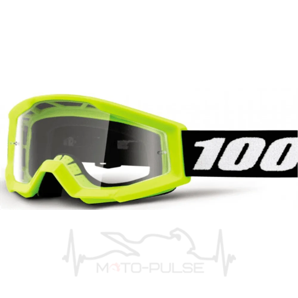 Детские очки 100% Strata MINI Yellow Clear Leans