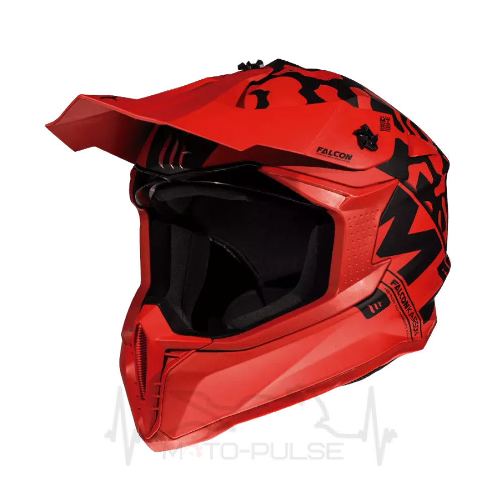 Мотошлем Кросс/Эндуро MT Falcon Karson Red (M)