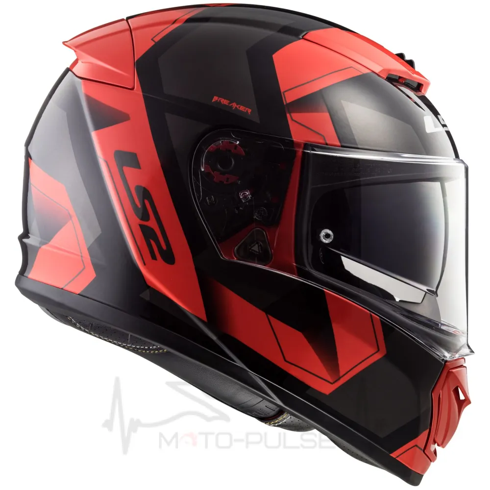 Мотошлем Интеграл LS2 FF390 Breaker Black/Red (L) Акция!!!