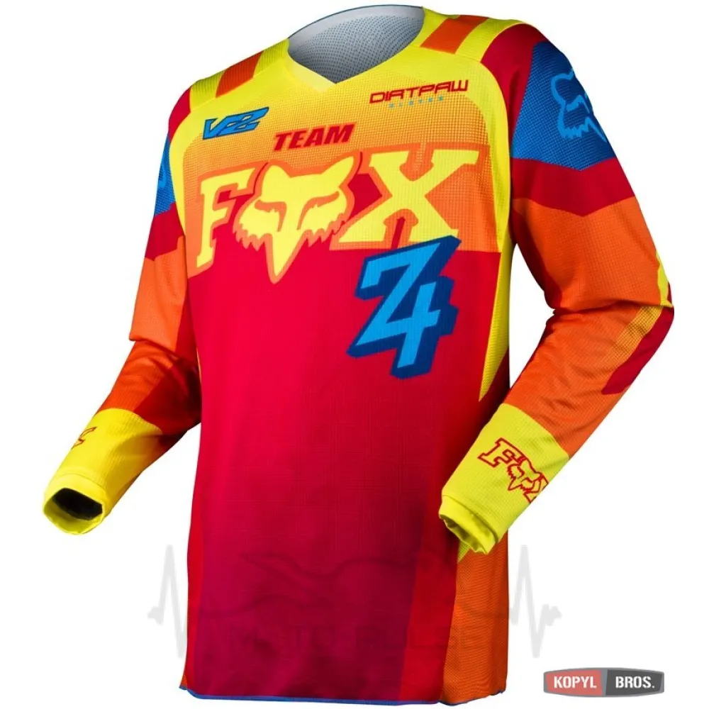 Джерси FOX 180 HONDA JERSEY [NVY/RD] L