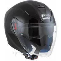 Мотошлем Открытый AGV K-5 Jet black glosse (ML) K