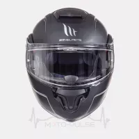 Мотошолом MT Atom Black Matt (S)