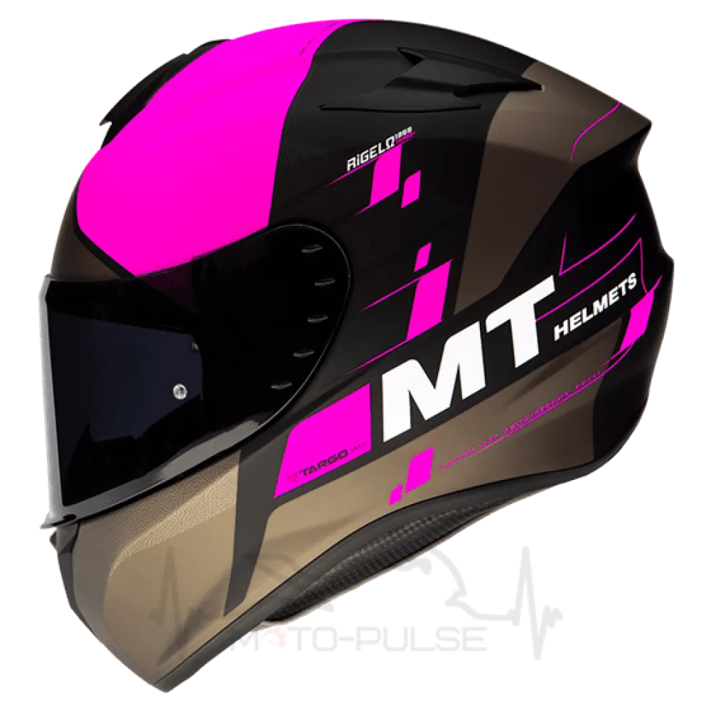 Мотошлем Интеграл MT Targo Rigel Pink/Black/Brown (:XS)