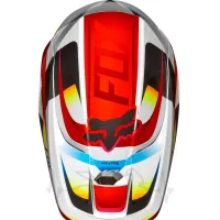 Мотошлем Кросс/Эндуро FOX V1 MOTIF Red/White (S)