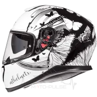 Мотошолом MT Helmets THUNDER 3 SV VLINDER gloss pearl white