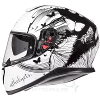 Мотошолом MT Helmets THUNDER 3 SV VLINDER gloss pearl white
