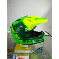 Детский Кроссовый мотошлем MT Helmets  Synchrony MX-2 Spec Kid Green/Yellow
