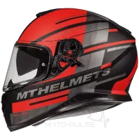 Мотошлем MT Thunder Pitlane Red/Grey (Размер: L)
