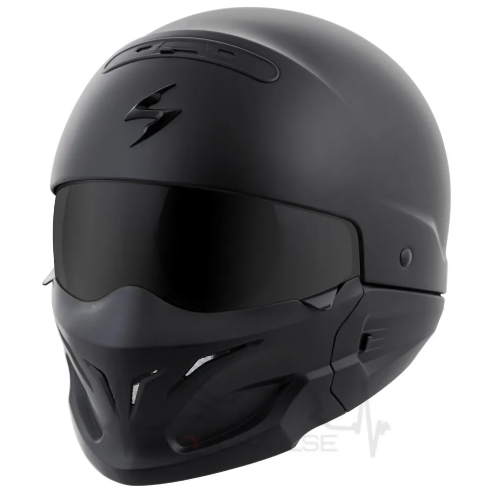 Мотошолом Scorpion EXO-COMBAT EVO  balck matt  (XL) 85-100-10