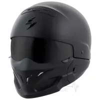 Мотошолом Scorpion EXO-COMBAT EVO  balck matt  (XL) 85-100-10