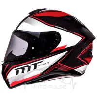 Мотошлем Интеграл MT Targo Interact White/Black/Red (Размер: XL)