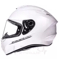 Мотошлем Интеграл MT Targo Solid White Gloss ( M) MP