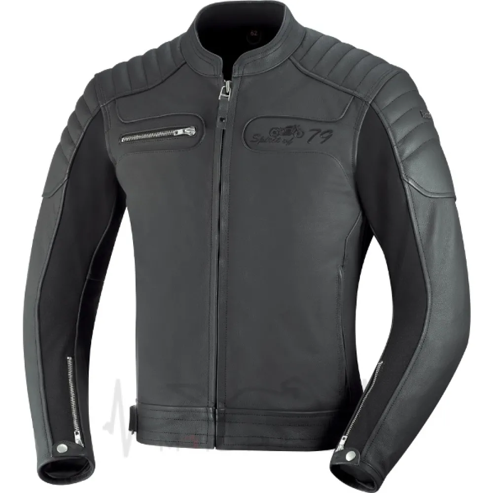 Мужская кожаная IXS Quentin Black (48)