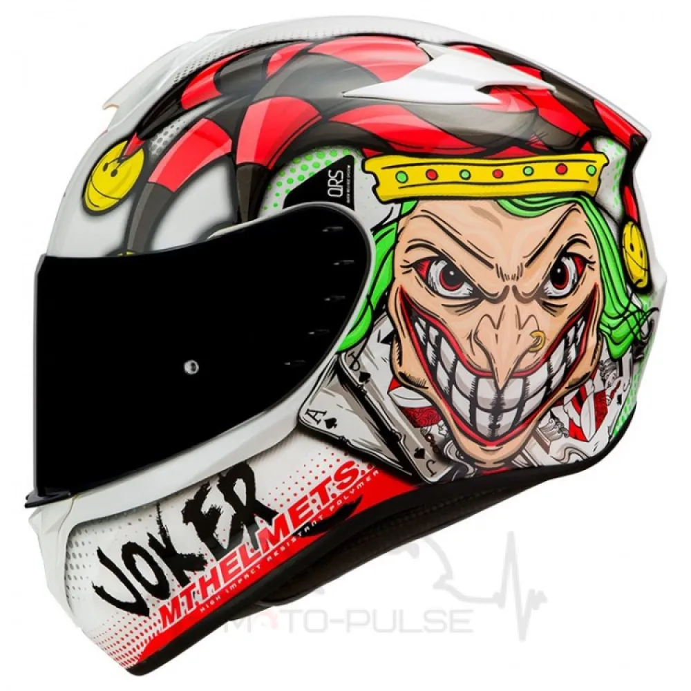 Мотошлем MT Helmets TARGO JOKER White (L)