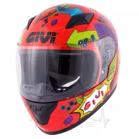 Мотошлем детский  Givi Junior 4  White Black (54) (HJ04FB91054) K