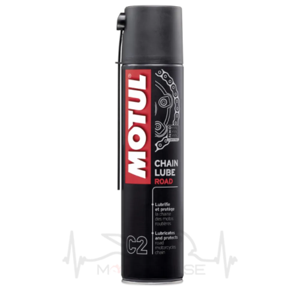Смазка лацнюга Motul Chain Lube Road+ (400 ml)