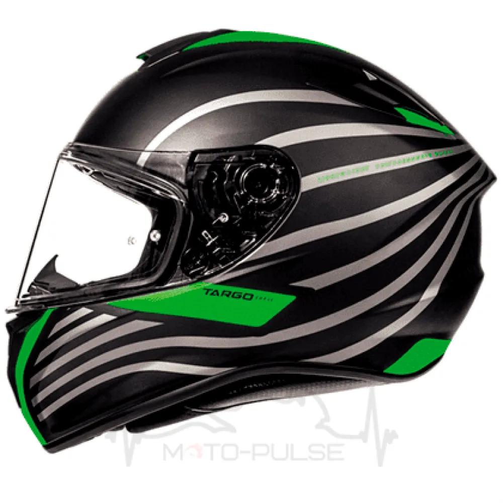 Мотошлем Интеграл MT Targo Doppler Black/Green (S)