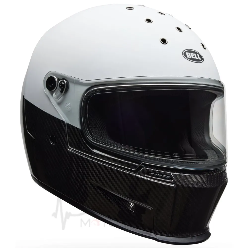Шолом BELL ELIMINATOR Carbon Helmet - DIVERGE [White], S