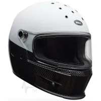 Шолом BELL ELIMINATOR Carbon Helmet - DIVERGE [White], S