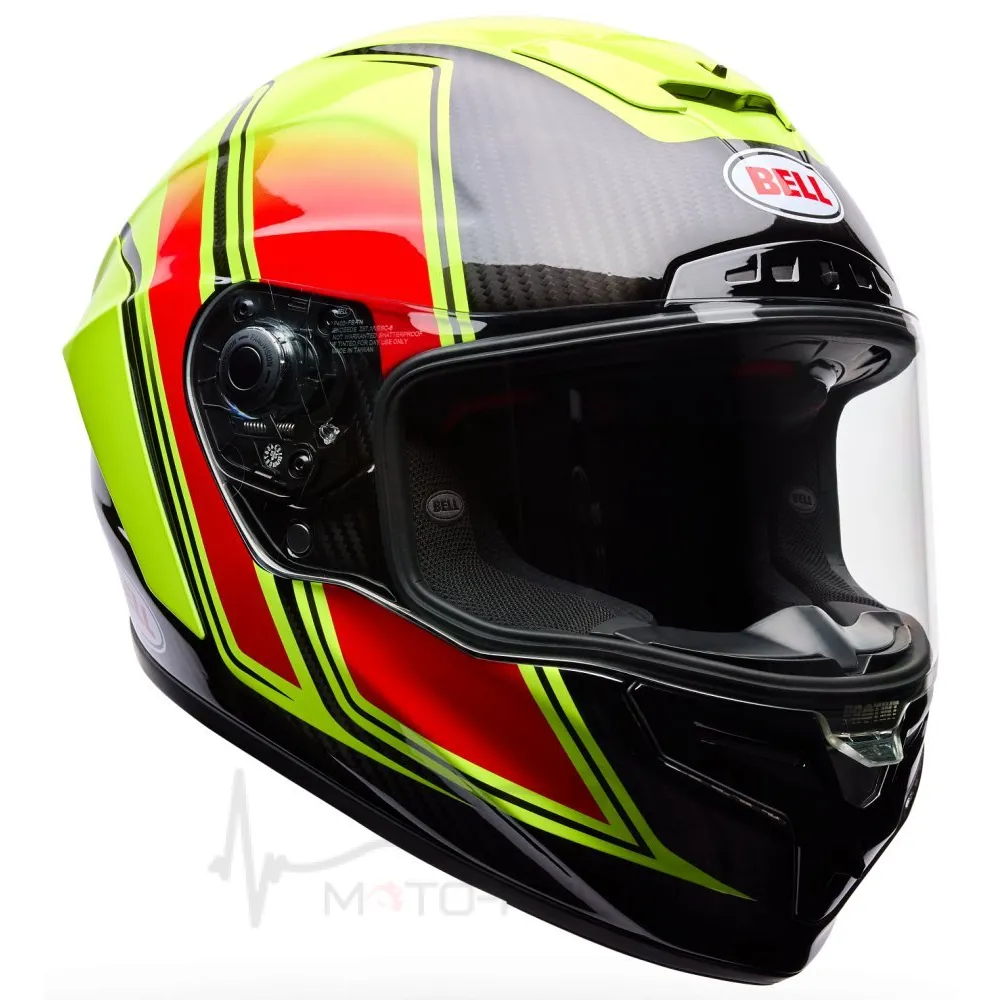 Шолом BELL RACESTAR DLX Flex® Helmet - GRID [Yellow], L