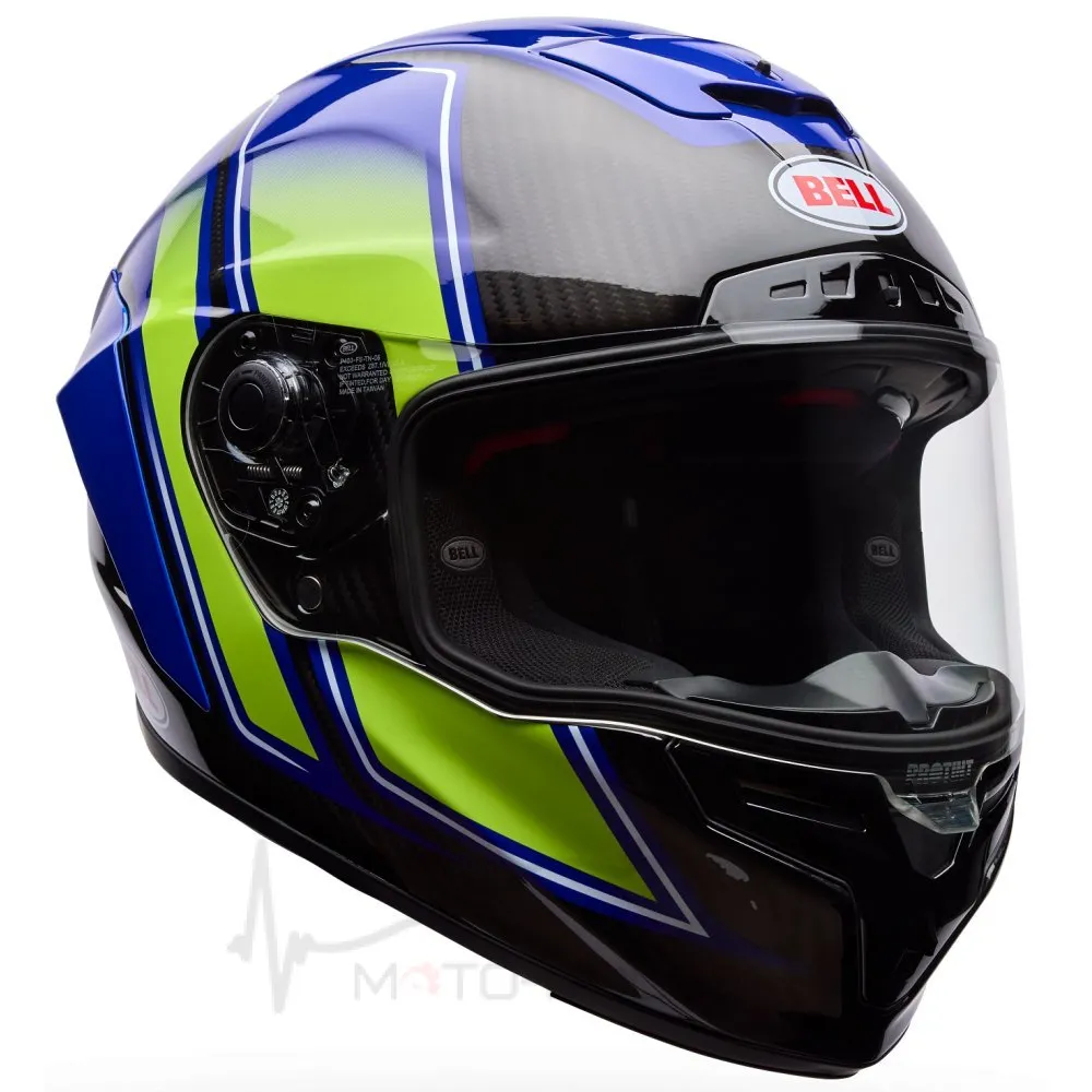 Шолом BELL RACESTAR DLX Flex® Helmet - GRID [Blue], XL