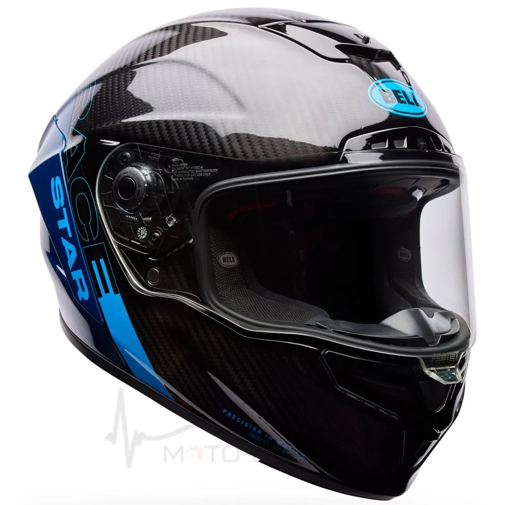 Шолом BELL RACESTAR DLX Flex® Helmet - STRIKE [Blue], L