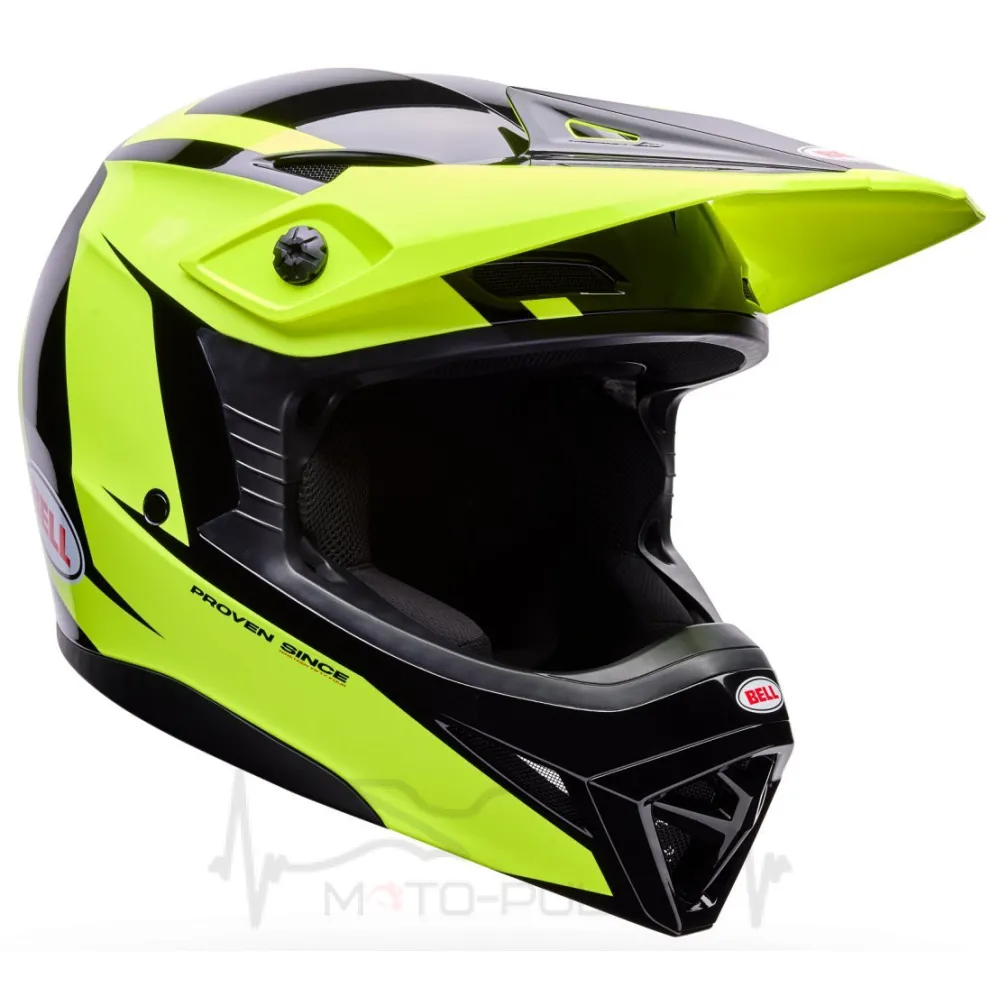 Шолом BELL MX-10 Helmet - TALON [Yellow], M