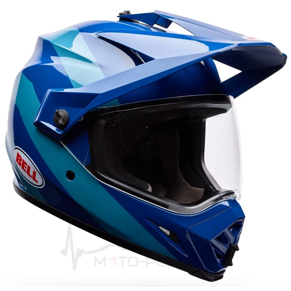 Шолом BELL MX-9 Adventure Helmet - MOTION [Blue], M