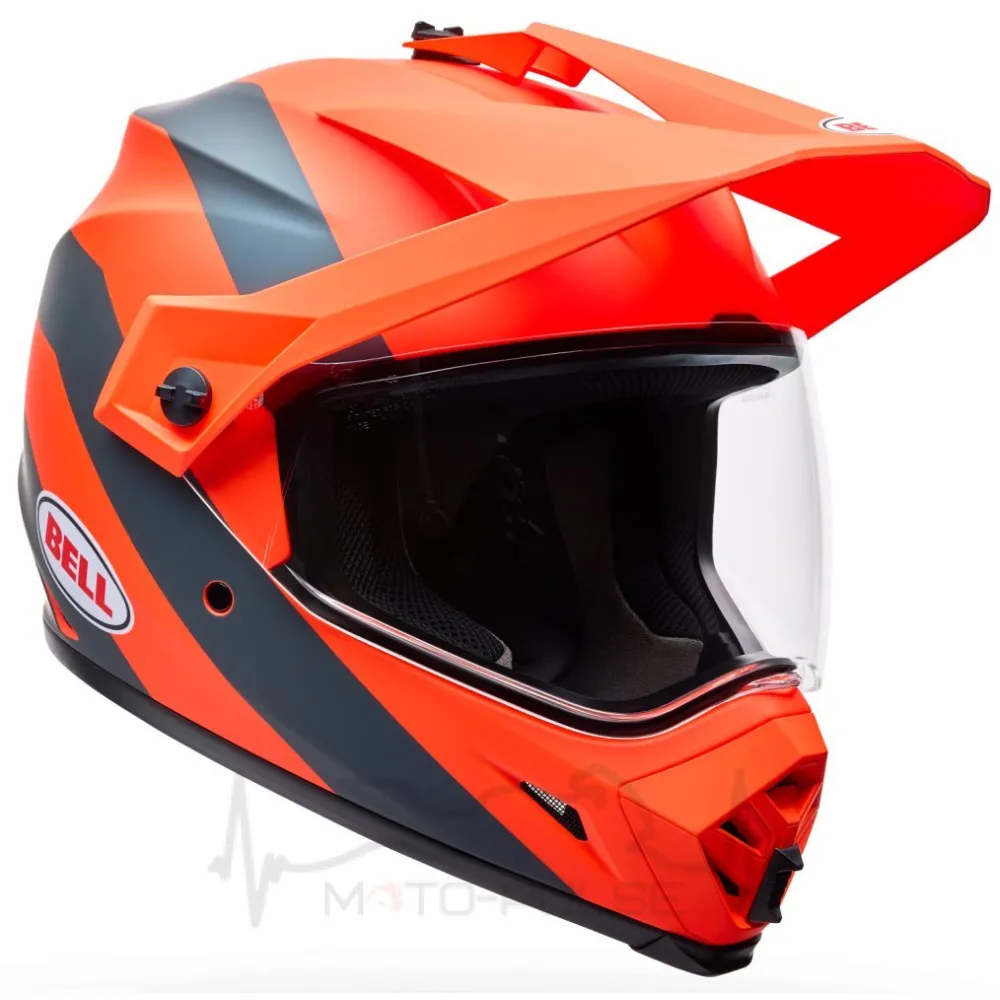 Шолом BELL MX-9 Adventure Helmet - MOTION [Orange], S