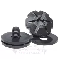Гвинти BELL MX-10 Visor Screw Kit [Black], One Size