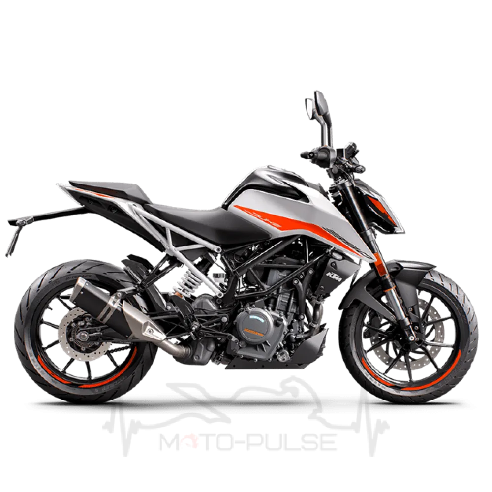 KTM 390 DUKE White 2021