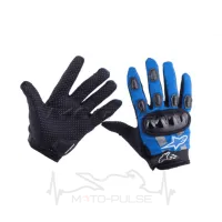 Мотоперчатки текстиль Alpinestars blue реплика M