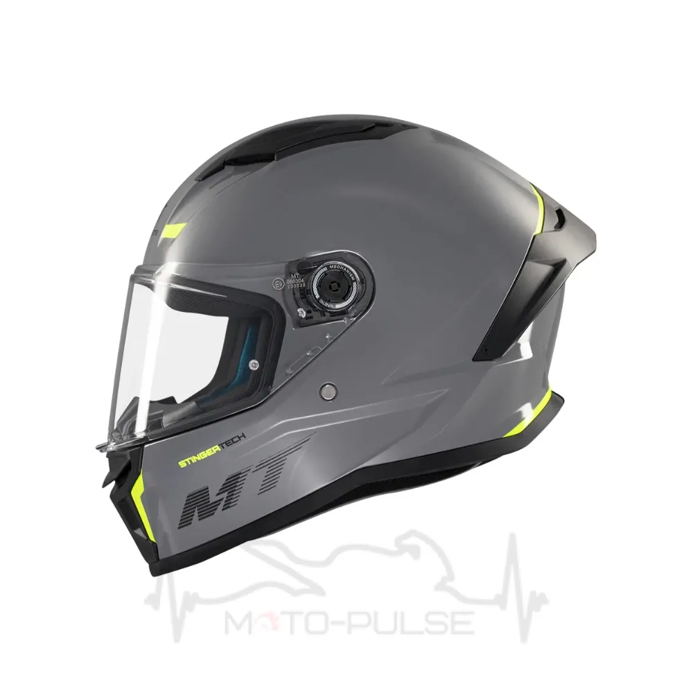 Мотошолом MT Stinger 2 Grey Gloss M