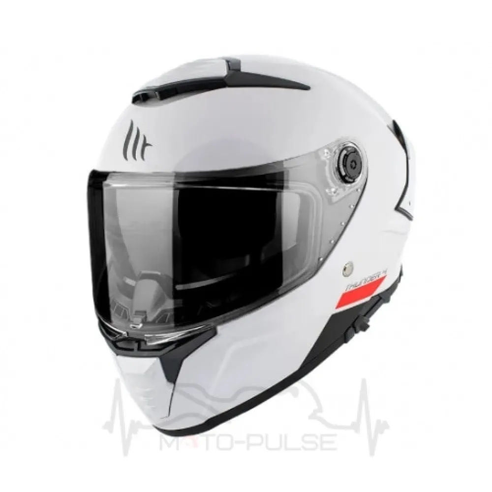 Мотошолом MT Thunder 4 SV Solid White L