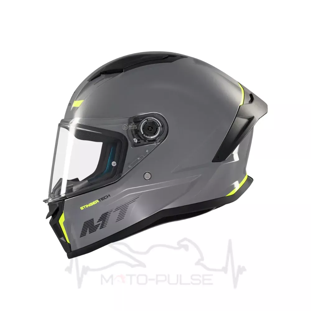 Мотошолом MT Stinger 2 Grey Gloss L