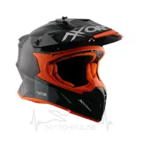 Мотошолом AXOR X-CROSS SC (Чорно-помаранчевий) L