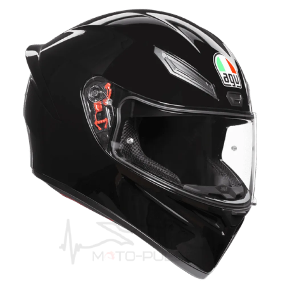 Мотошлем Интеграл AGV K-1 (0281A410-002,MS, Black) MD