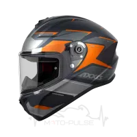 Мотошлем Axxis Draken S "Sunray" C4 Grey-Orange XL
