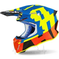 Мотошлем Кросс/Эндуро AIROH TWIST 2.0 FRAME azure matt (L) (TW2F18)