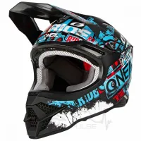 Мотошлем Кросс/Эндуро Oneal 3SRS Ride (6027-133, M, Black/Blue/White)