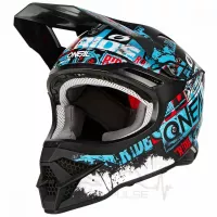 Мотошлем Кросс/Эндуро Oneal 3SRS Ride (6027-133, M, Black/Blue/White)