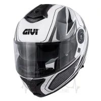 Мотошлем Flip-up Givi X.21 Challenger Spirit (HX21FSRST60, L, Silver Black)