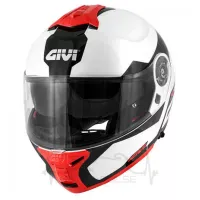 Мотошлем Flip-up Givi X.21 Challenger Spirit (HX21FSRWR58, M, White Black Red)