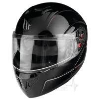 Мотошолом MT Atom Black Gloss XL