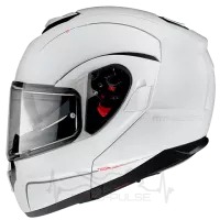 Мотошолом MT Atom White Gloss (XL)